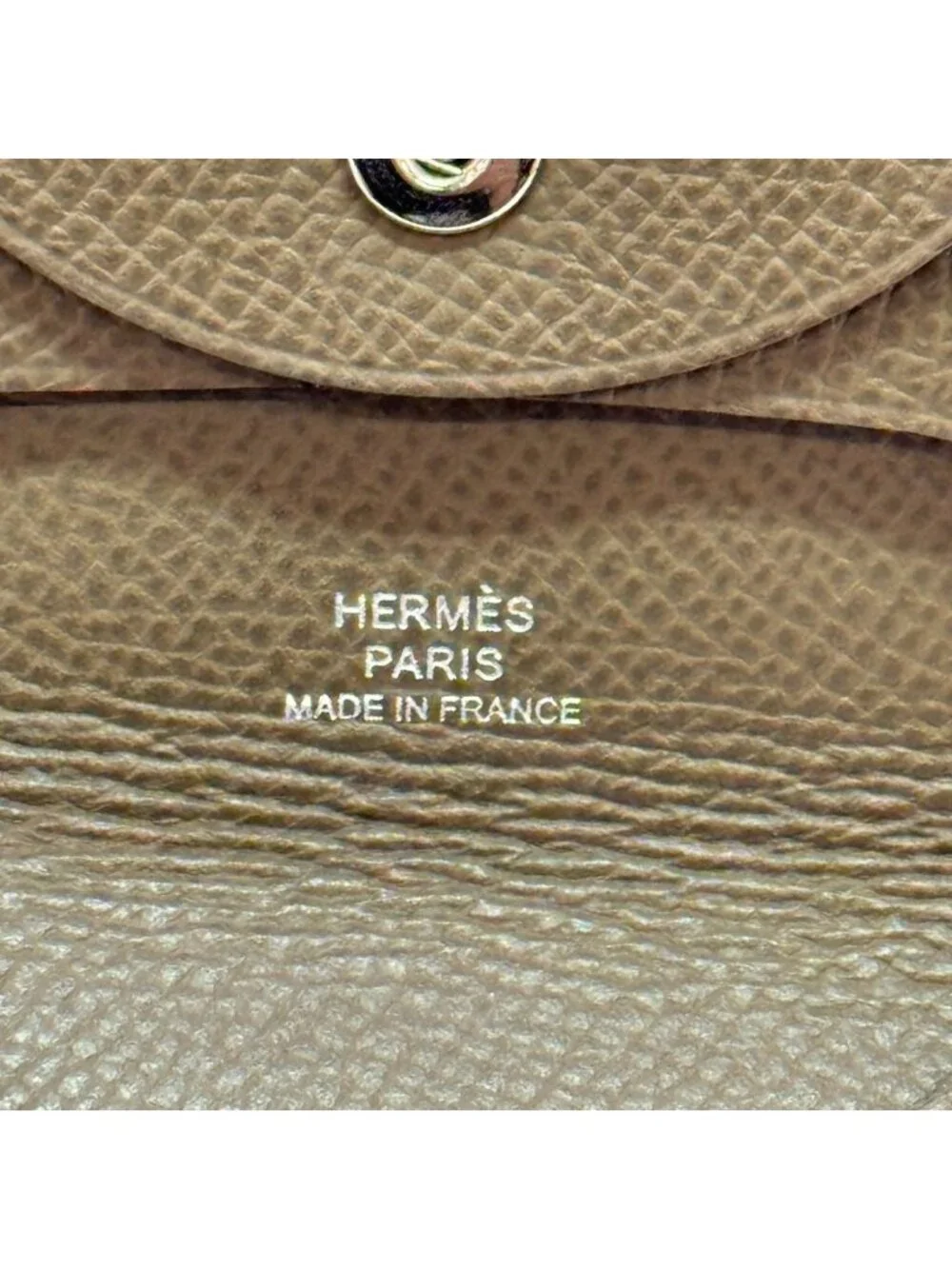 Hermes Compact Wallet Coin Purse Bastia Case